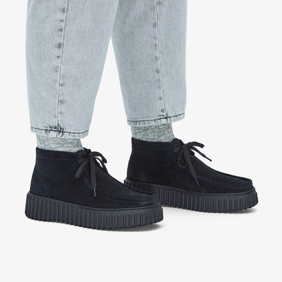 Torhill Moss støvler - Black Sde